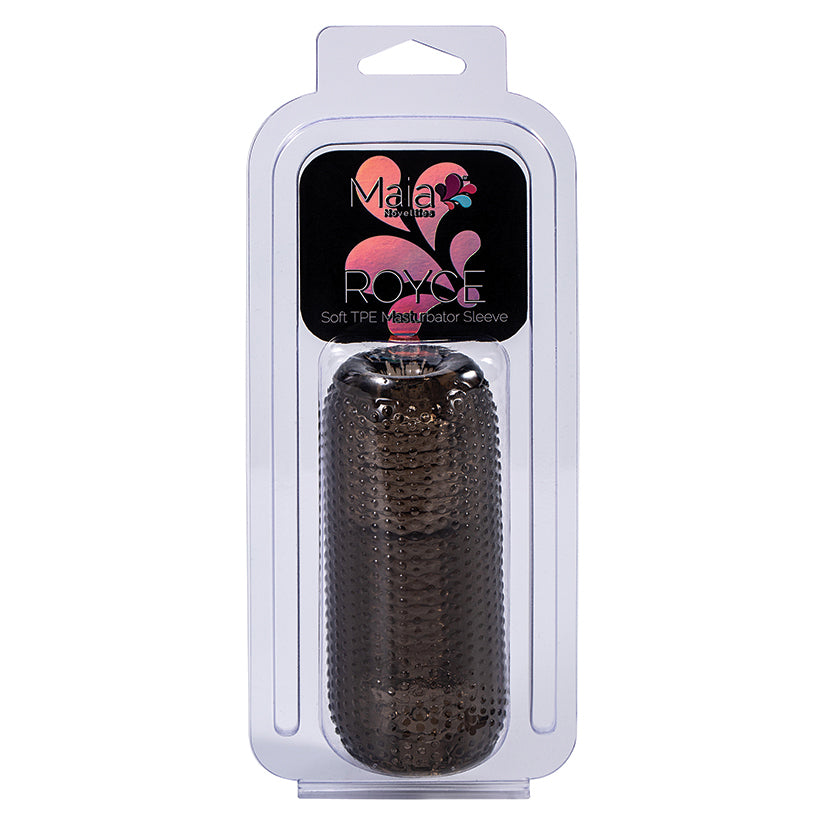 Maia Royce Masturbator Sleeve-Black - Eros Fine Goods