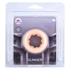 Maia Gunner Liquid Silicone Construction C Ring-Vanilla - Eros Fine Goods