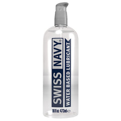 Swiss Navy Water Based Lube 16oz - Eros Fine Goods