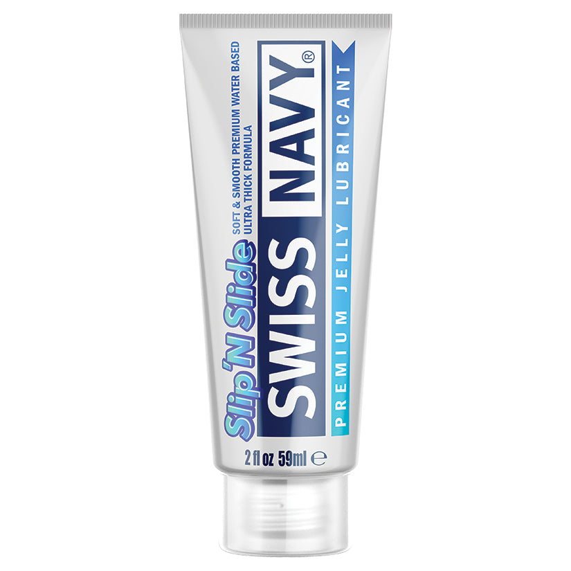 Swiss Navy Slip N Slide Premium Jelly Lubricant 2oz - Eros Fine Goods