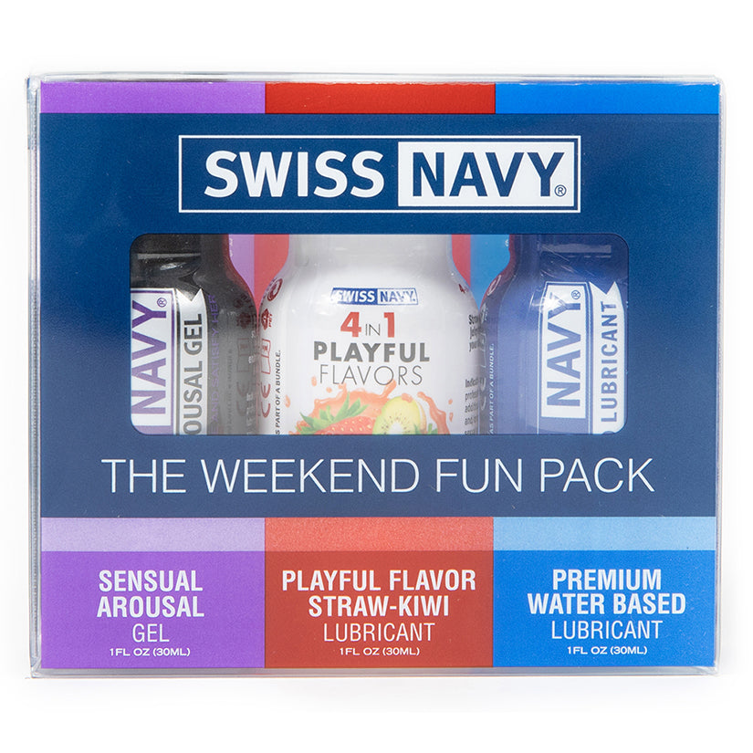 Swiss Navy Weekend Fun Pack - Eros Fine Goods