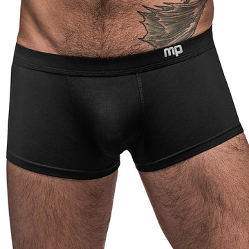 Male Power Pure Comfort Wonder Short-Black Small-Boxed - Eros Fine Goods