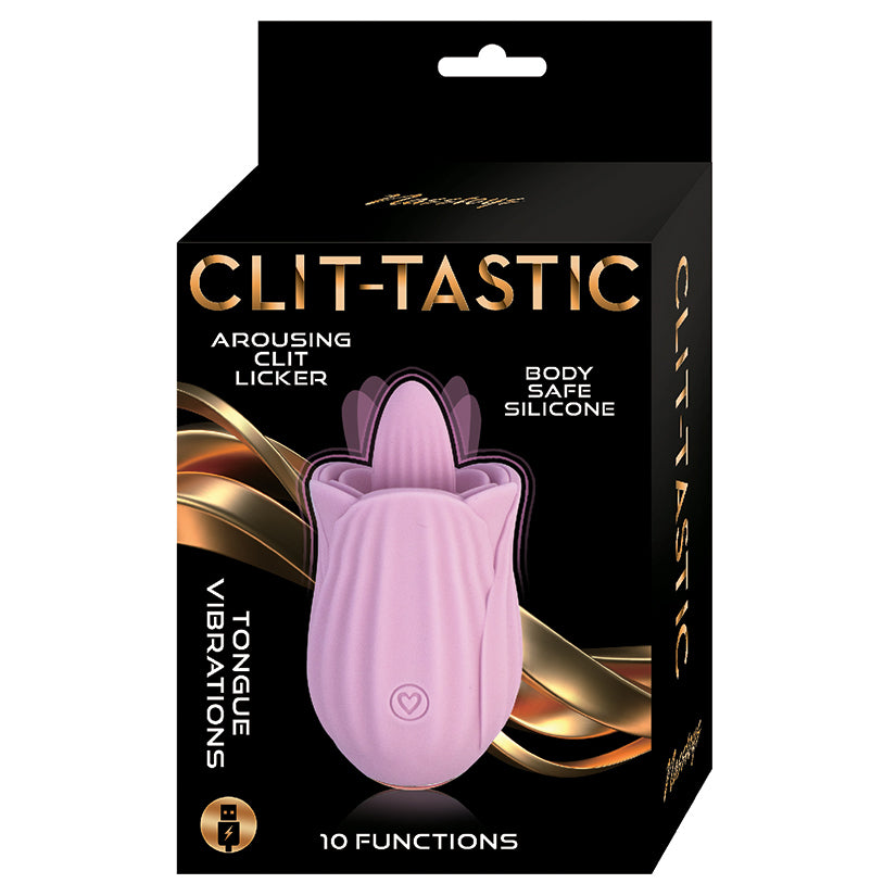Clit-Tastic Arousing Clit Licker-Pink - Eros Fine Goods