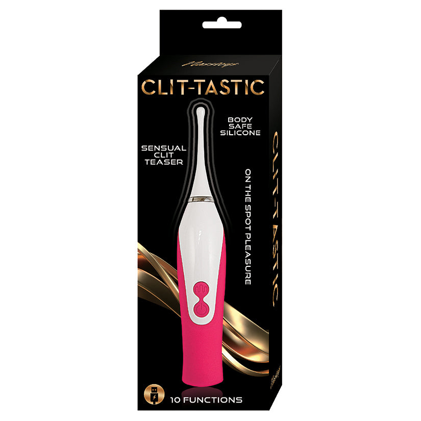 Clit-Tastic Sensual Clit Teaser-Rose Red - Eros Fine Goods