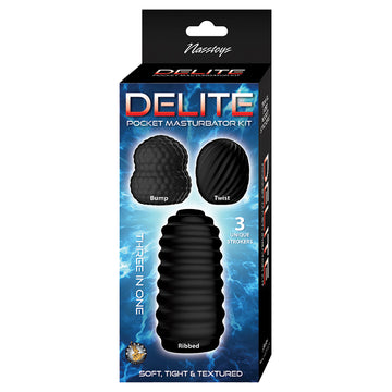 Delite Pocket Masturbator Kit - Eros Fine Goods