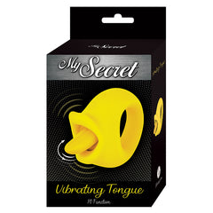My Secret Vibrating Tongue-Yellow - Eros Fine Goods