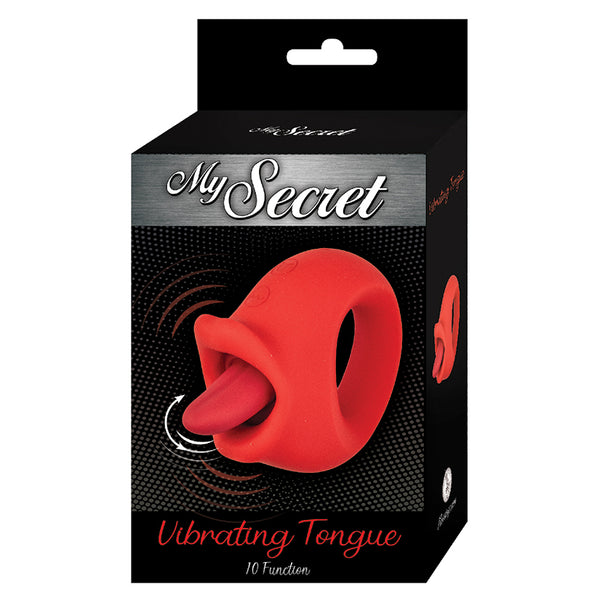My Secret Vibrating Tongue-Red - Eros Fine Goods