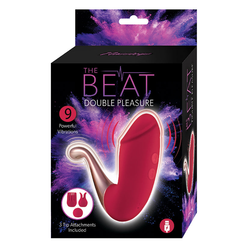 The Beat Double Pleasure-Red - Eros Fine Goods