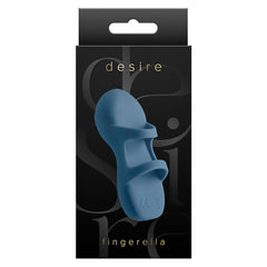 Desire Fingerella-Navy - Eros Fine Goods