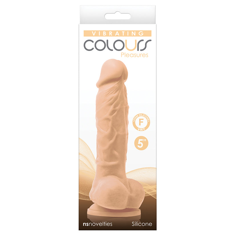 Colours Pleasures Vibrating-White 5" - Eros Fine Goods