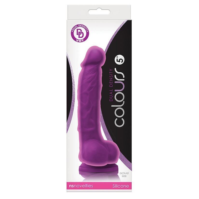 Colours Dual Density-Purple 5" - Eros Fine Goods