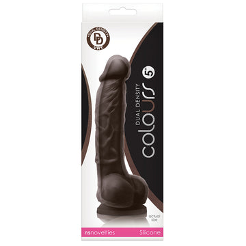 Colours Dual Density-Dark Brown 5" - Eros Fine Goods