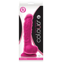 Colours Dual Density-Pink 8" - Eros Fine Goods
