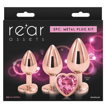 Rear Assets Heart Trainer Kit-Rose Gold - Eros Fine Goods