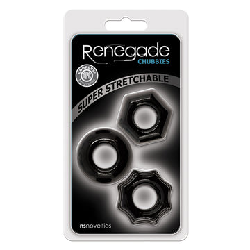 Renegade Chubbies-Black - Eros Fine Goods