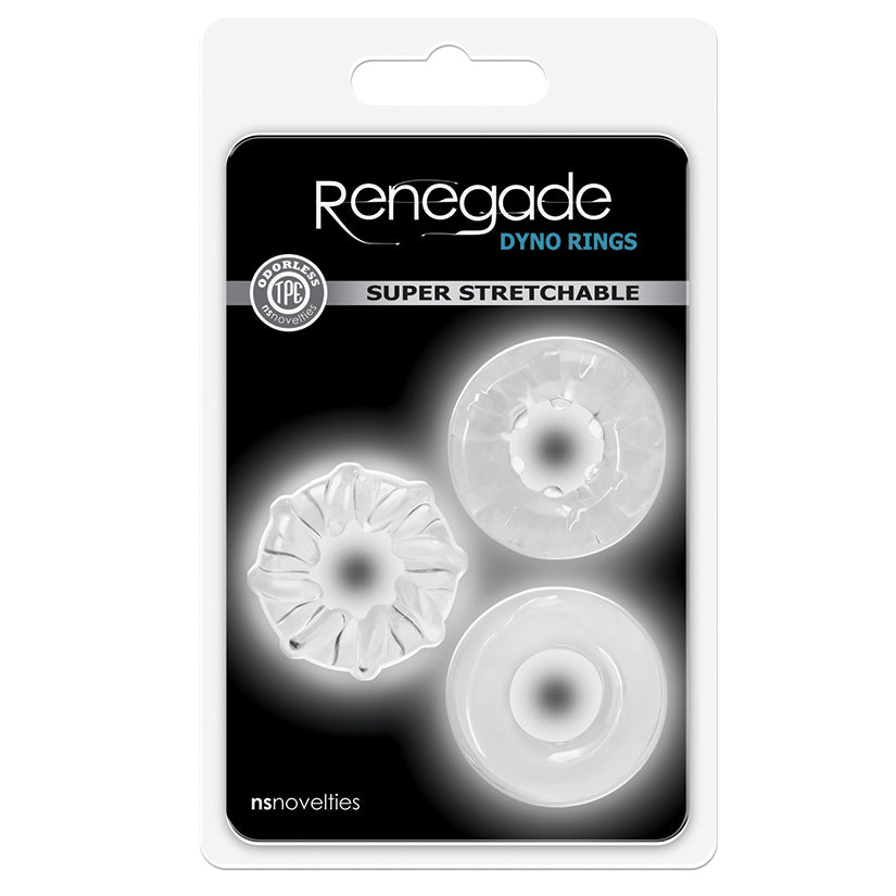 Renegade Dyno Rings-Clear - Eros Fine Goods