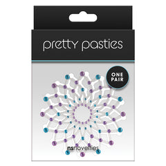 Pretty Pasties Charm II-Blue - Eros Fine Goods