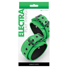 Electra Ankle Cuffs-Green - Eros Fine Goods
