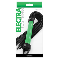 Electra Flogger-Green - Eros Fine Goods
