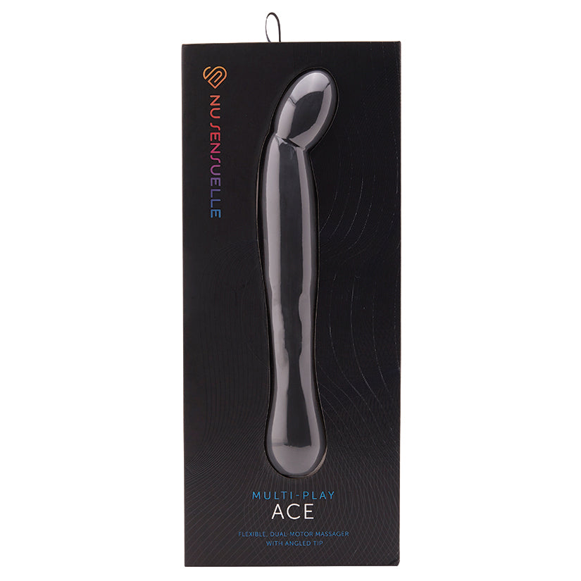 Sensuelle Multi Play Ace 15 Function Prostate Vibe-Black - Eros Fine Goods
