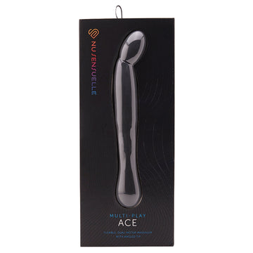 Sensuelle Multi Play Ace 15 Function Prostate Vibe-Black - Eros Fine Goods