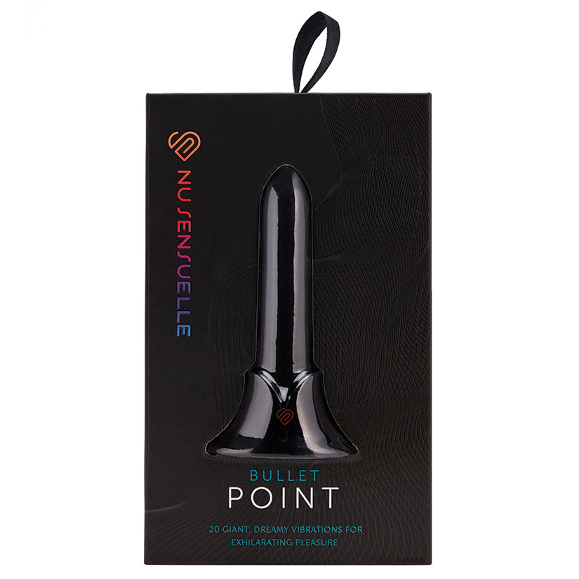 Sensuelle Point Rechargeable Bullet-Black - Eros Fine Goods