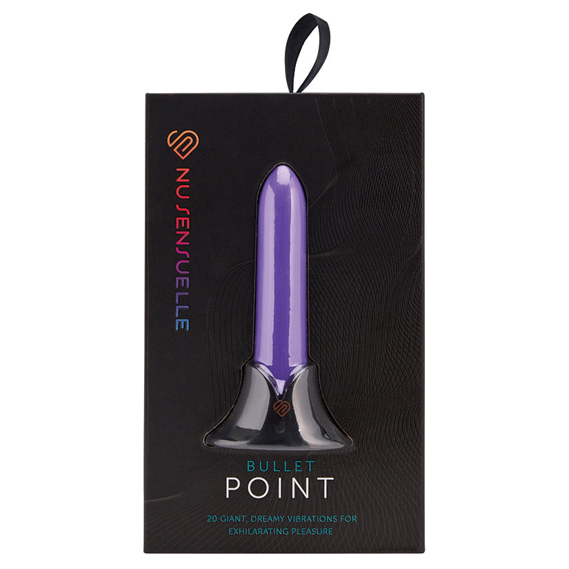 Sensuelle Point Rechargeable Bullet-Purple - Eros Fine Goods