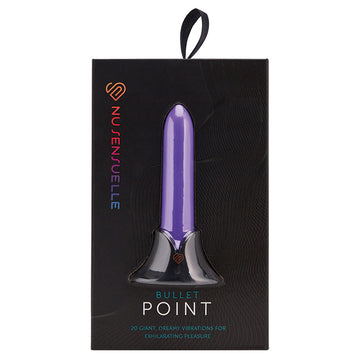 Sensuelle Point Rechargeable Bullet-Purple - Eros Fine Goods
