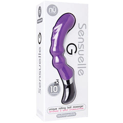 Sensuelle G Spot Rolling Tip 10 Function Vibe-Purple - Eros Fine Goods