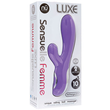 Sensuelle Femme Luxe Rabbit-Purple - Eros Fine Goods