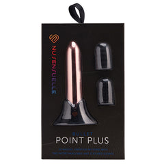 Sensuelle Point Plus 20 Function Bullet & Sleeves-Rose Gold - Eros Fine Goods