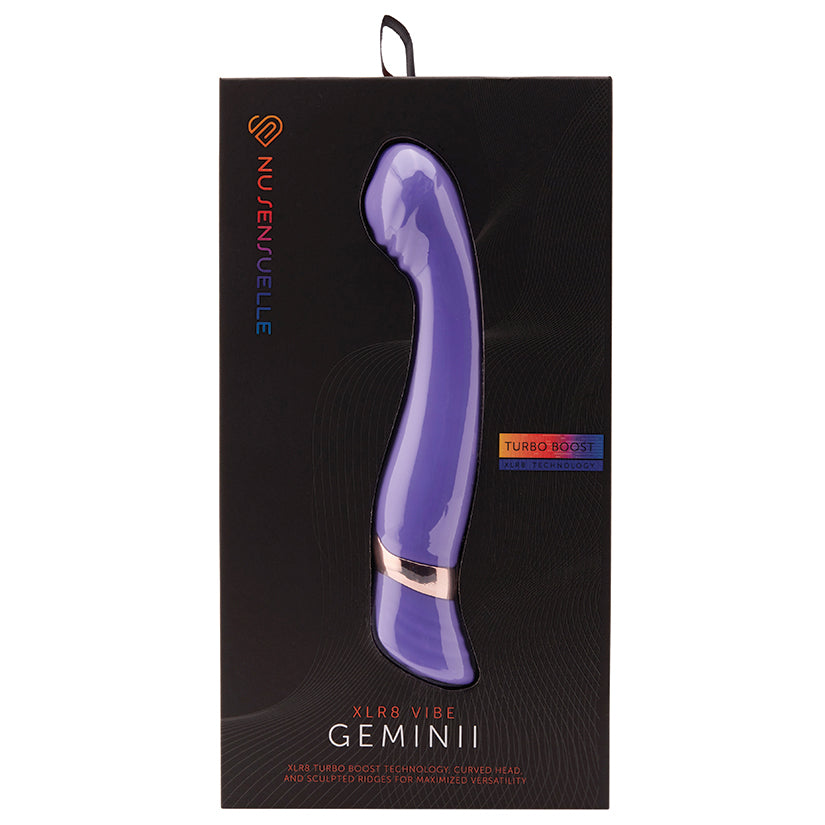 Sensuelle Geminii XLR8 Double Motor-Ultra Violet - Eros Fine Goods