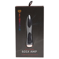 Sensuelle 60Sx Amp Silicone Bullet-Black - Eros Fine Goods