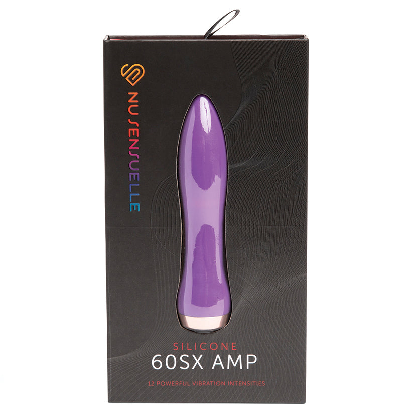 Sensuelle 60Sx Amp Silicone Bullet-Purple - Eros Fine Goods