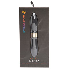 Sensuelle Double Ended Deux Bullet-Black - Eros Fine Goods