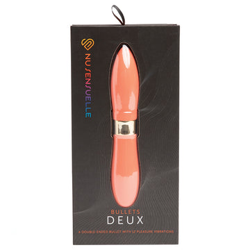 Sensuelle Double Ended Deux Bullet-Coral - Eros Fine Goods