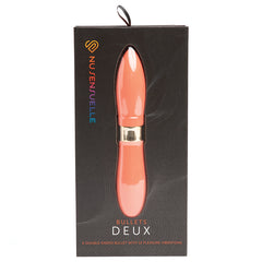 Sensuelle Double Ended Deux Bullet-Coral - Eros Fine Goods