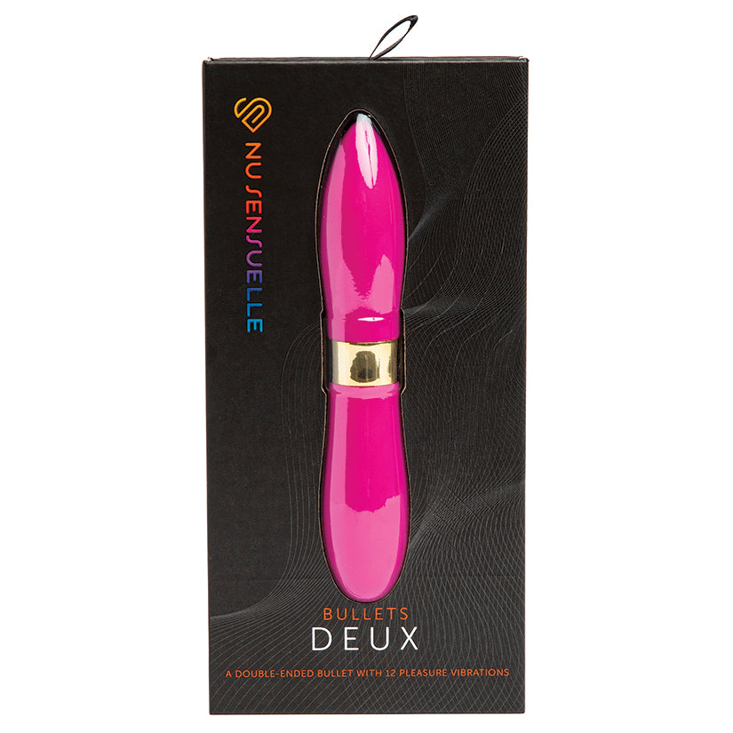 Sensuelle Double Ended Deux Bullet-Magenta - Eros Fine Goods