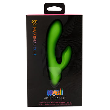 Sensuelle Nubii Jolie Mini Rabbit-Lime Green - Eros Fine Goods