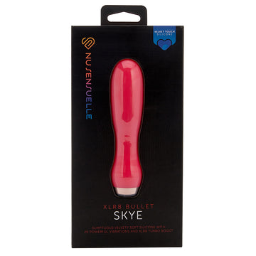 Nu Sensuelle Velvet Touch Skye-Hot Pink - Eros Fine Goods