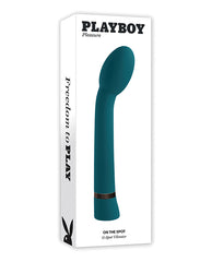 Playboy Pleasure On the Spot G-spot Vibrator - Deep Teal