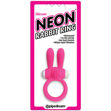 Neon Rabbit Ring-Pink - Eros Fine Goods