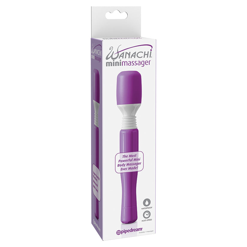 Wanachi Mini Massager-Purple - Eros Fine Goods