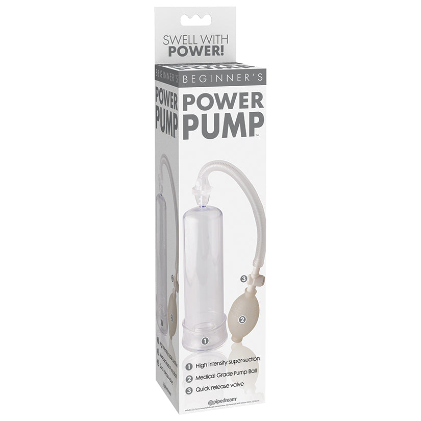 Beginner's Power Pump-Clear - Eros Fine Goods
