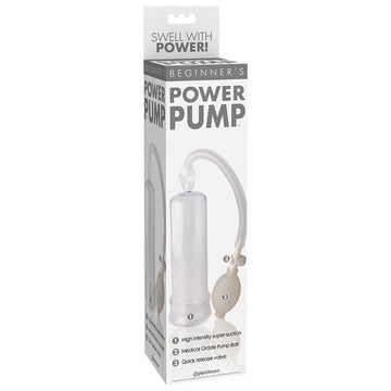 Beginner's Power Pump-Clear - Eros Fine Goods