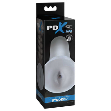 PDX Male Pump & Dump Stroker-Clear - Eros Fine Goods