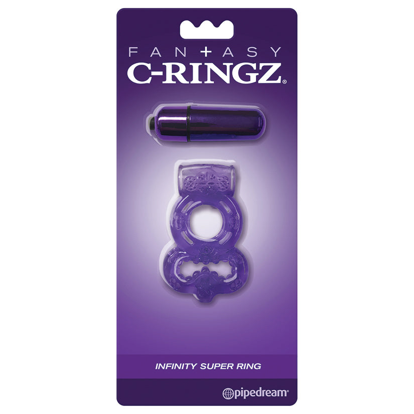 Fantasy C-Ringz Infinity Super Ring-Purple - Eros Fine Goods