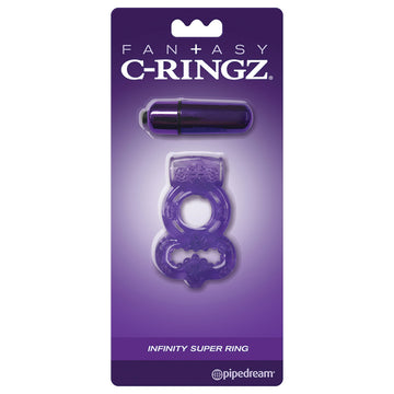 Fantasy C-Ringz Infinity Super Ring-Purple - Eros Fine Goods