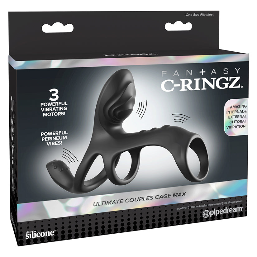 Fantasy C-Ringz Ultimate Couples Cage Max - Eros Fine Goods
