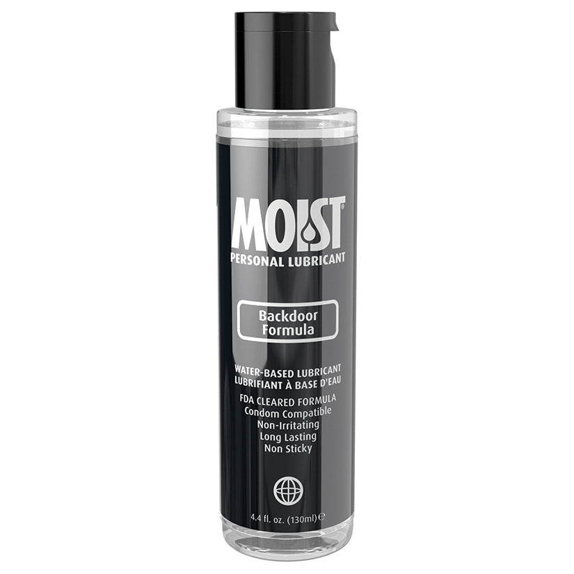 Moist Personal Lubricant Backdoor Formula 4.4 oz - Eros Fine Goods